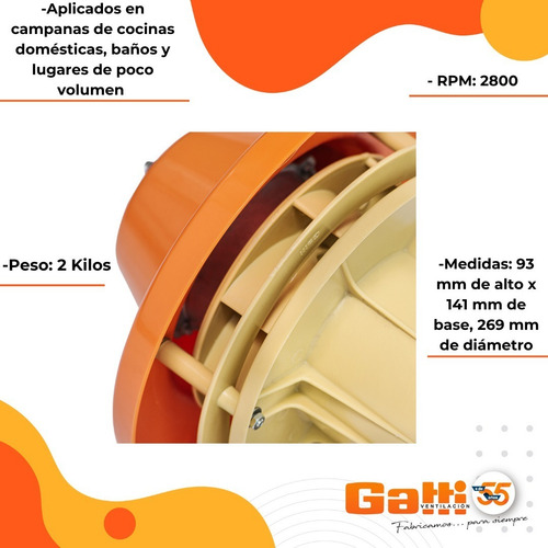 Extractor De Aire Satelital 10 Cm Para Baño/cocina
