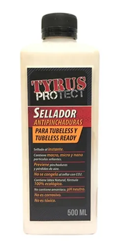 Sellador Antipinchaduras Tyrus Protect X 500ml Nitrobikes
