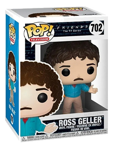 Funko Pop Friends Ross Geller 702 Original Pop Scarlet Kids