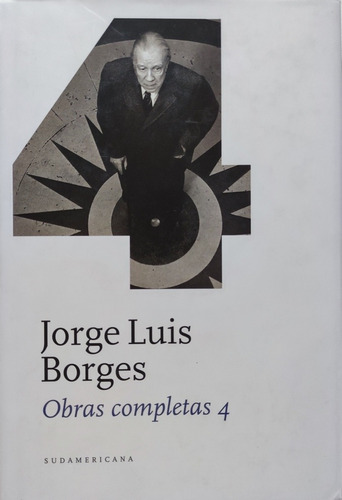 Libro Obras Completas T 4. Jorge Luis Borges. Formato Grande