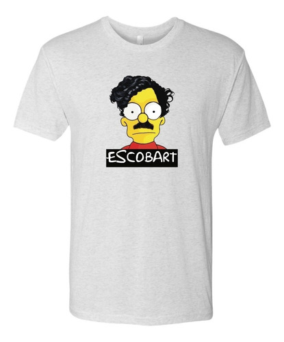Remera Escobart Los Simpson Sublimada Hombre Mujer Premium