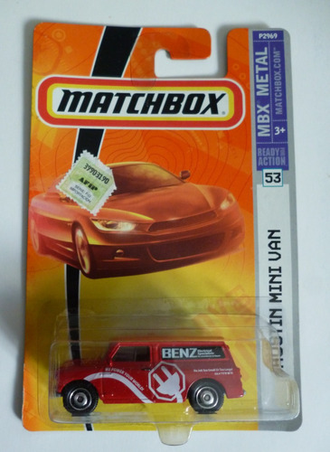 Matchbox Austin Mini Van Benz Electrical Specialists 2006