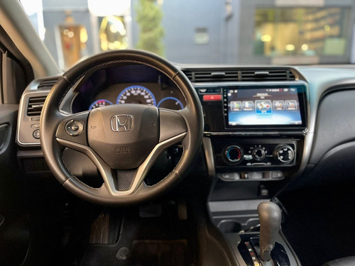 Imagem 4 de 21 de Honda City Lx Automatico 2017 Bancos Couro Metrô São Lucas