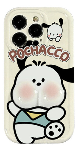 Funda Para iPhone 14 Pro Max Perro Kawaii