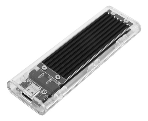 A Funda Ssd Orico Nvme M.2 A -c Con Llave M, Transparente,
