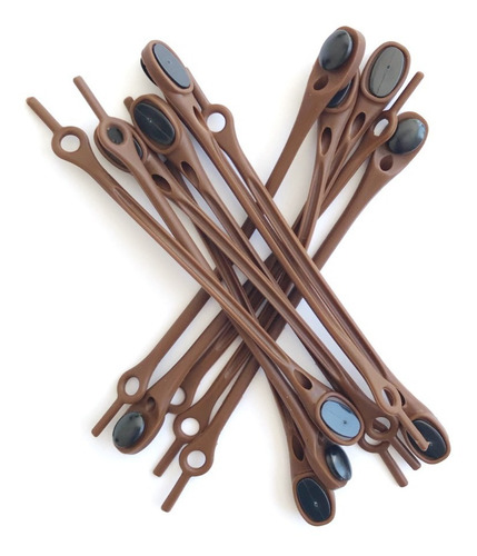 Cordones Silicona/elásticos (hilaces Para Adultos Y Niños)