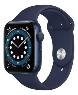 Apple Watch Series 6 Gps Caixa Alumínio Azul 44 Mm Original