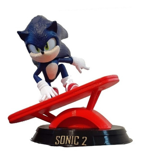 Muñeco Sonic 20cm Película Sonic 2