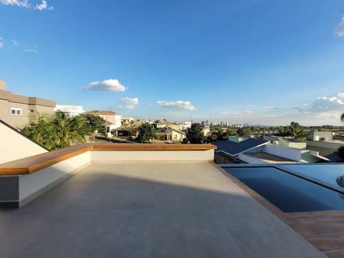 Imagem 14 de 29 de Casa À Venda Em Indaiatuba! Projeto Moderno, Espaço Gourmet E Piscina Com Borda Infinita Com Vista Espetacular! - Ca00170 - 70266774