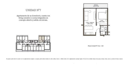 Venta De Apartamento 1 Dormitorio En Playa Mansa