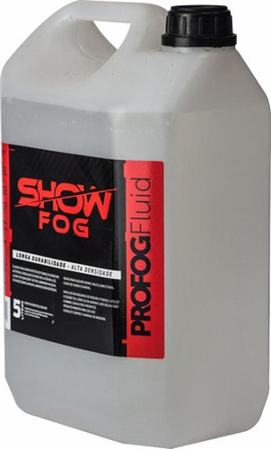 Liquido Fumaça 5 Litros Tutti-frutti Linha Pro Show Fog