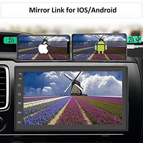 G Android Doble Din Vehiculo Estereo Hd Pantalla Tactil