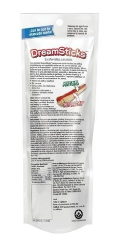 Imagen 2 de 6 de Oferta Del Dia Snack Perro Dreambone 37 Gr X2 Pollo Dbc-0048