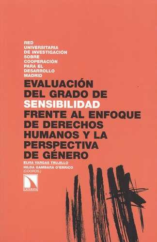 Libro Evaluación Del Grado De Sensibilidad Frente Al Enfoqu