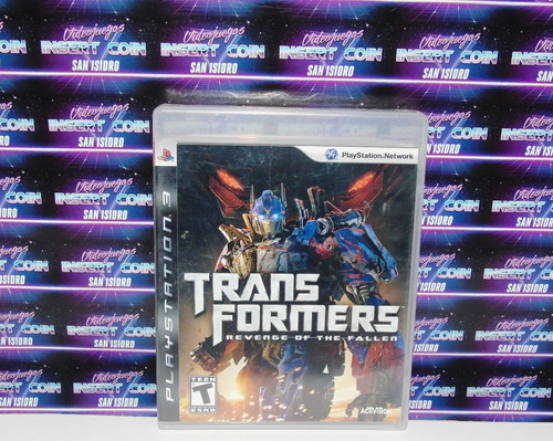 Transformers Revenge Of The Fallen Play Station 3 Ps3 Juego 