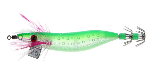 10pcs 2 Colores Luminous Squid Jigs Señuelos