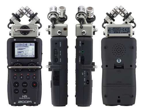 Imagen 2 de 4 de Grabadora Portátil4 Pistas H5 Handy Recorder Zoom Multicolor