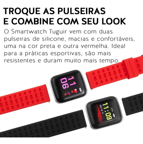 Relógio Smartwatch Tuguir 11875