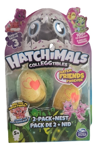 Hatchimals Colleggtibles Temporada 3 Pack 2 Con Nido