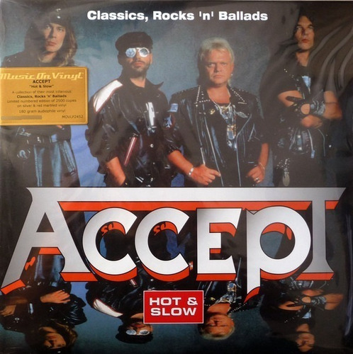 Vinilo Accept Classics, Rocks 'n' Ballads Hot & Slow Nuevo 