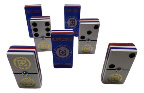 Juego De Dominó Cruz Azul Tamaño Jumbo (inglés)