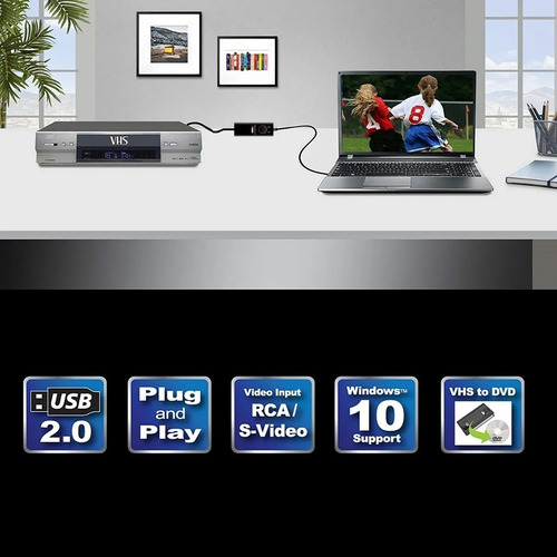 Placa De Captura Ez Grabber 720p Usb Windows 7/10/11