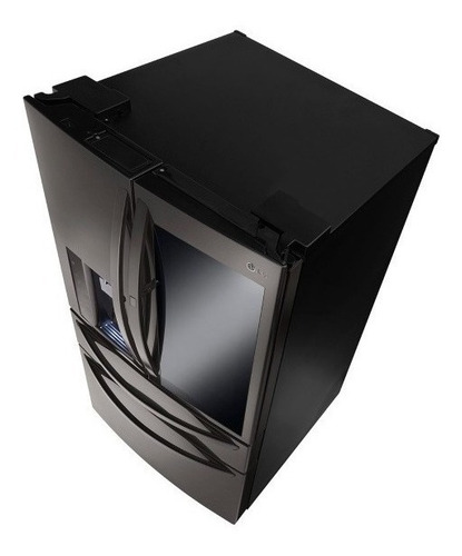 Refrigerador con freezer inverter LG GM84SXD color negro acero inoxidable con capacidad de 895L