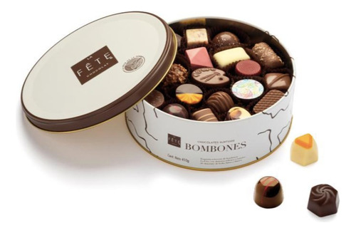  La Fete Chocolat Bombones Lata 410 G