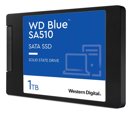 Western Digital Disco Solido Ssd 1tb Sa510 Blue Wds100t3b0a