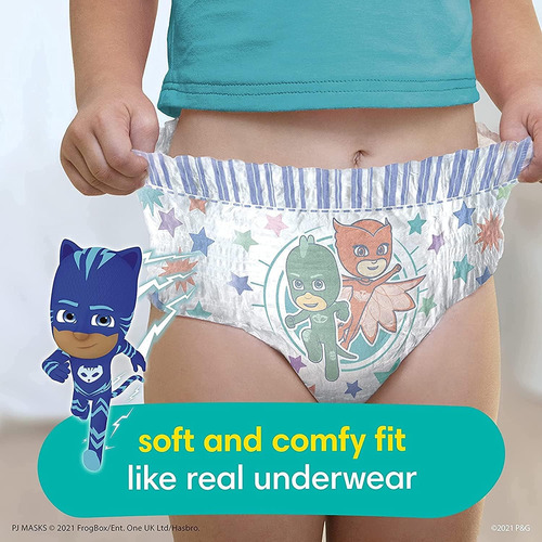Pampers Easy Ups Tire De La Ropa Interior De Entrenamiento,