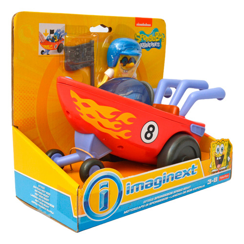 Lancha De Bob Esponja Spongebob Imaginext Fisher Price
