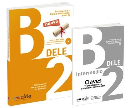  Pack Dele B2: Libro +claves + Audio Descargable 2019 