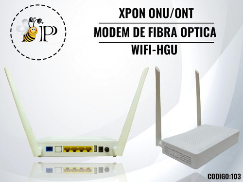 Xpon Onu/ont Modem Para Fibra Óptica (hgu) Wifi