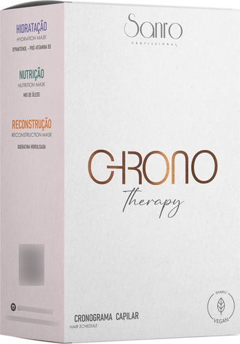 Kit Cronograma Capilar Saro +protetor Térmico Easy Brushing