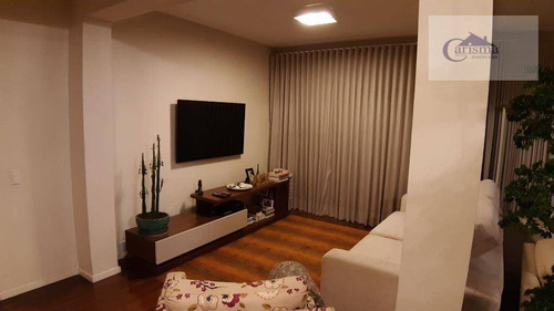 Apartamento Com 4 Dormitórios, Sendo 1 Suíte, À Venda, 140 M² Por R$ 700.000 - Centro - Santo André/sp - Ap3586