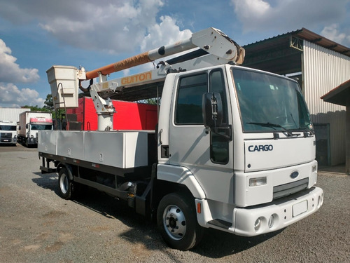 Imagem 24 de 25 de Ford Cargo 816s - 2013 - 6x4 - Equipado Com Cesto Aéreo Guit