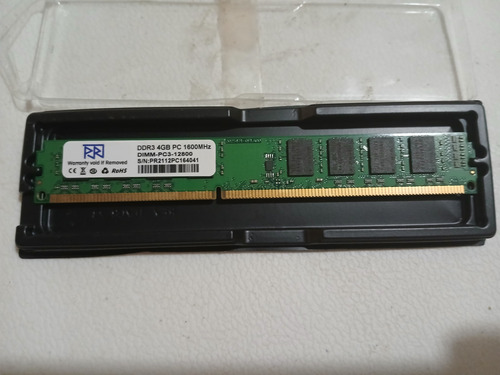 Memoria Ram 4gb Ddr3 1600 Mhz Pc3 (Usado)