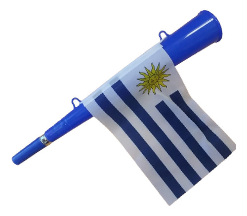 Corneta Con Bandera De Uruguay