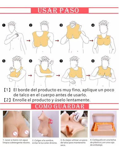 Los Senos De Silicona Un Cofre Falso Gigante Grande