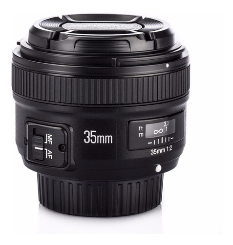 Lente Yongnuo 35mm F/2.0 Autofoco Nikon Estuche De Regalo