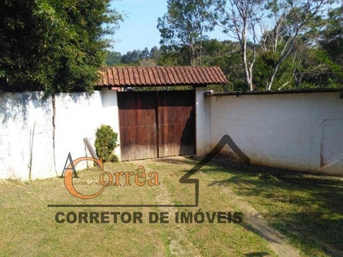 Chácara Toda Murada Com Porteira Fechada