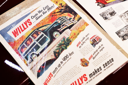 Imagem 15 de 15 de Jeep Willys Overland Sw (rural) 1951 4x4 Wheel Drive