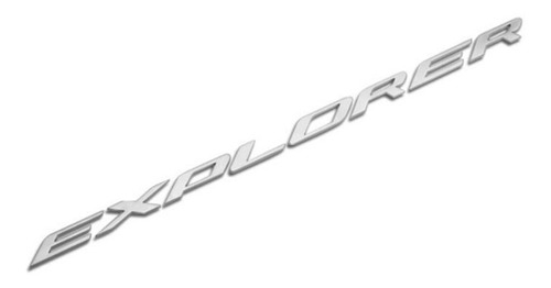 Letras Grises Emblema Para Capot Ford Explorer