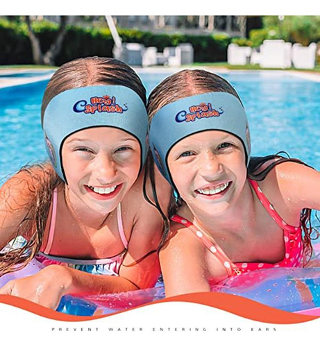 Heysplash Diadema De Natación, Banda Para La Oreja, Protecci
