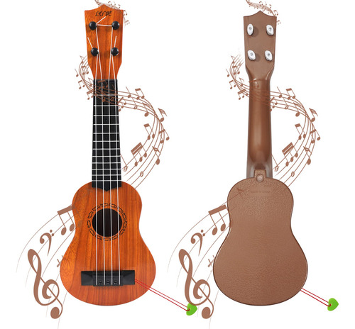 Raimy Guitarra Ukelele De 17 Pulgadas Para Ninos, 4 Cuerdas,