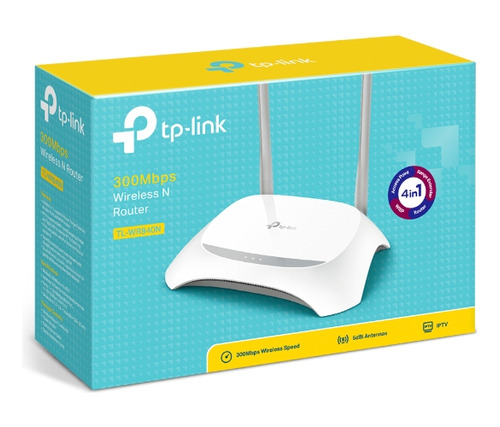 Router Tp-link Tl-wr840n Velocidad N Inalámbrica De 300mbps