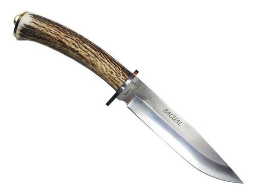 Cuchillo Yarará Bagual Hoja 17cm Vaina Cuero