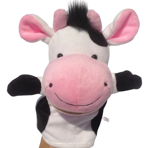 Peluche Titere Animal Zorro Vaca Leon Oveja Rana Lobo