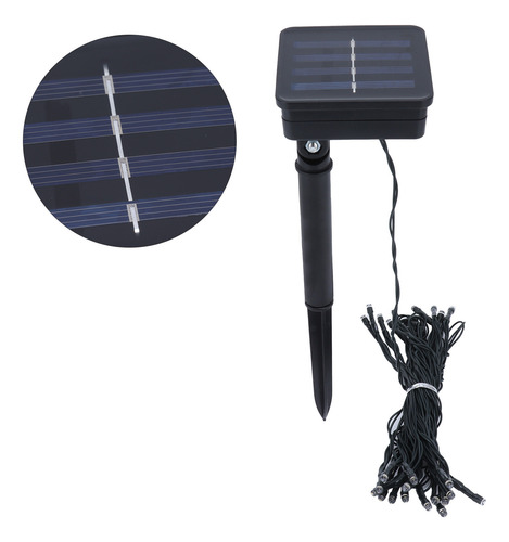 Lámpara Decorativa Led String Solar S 30, 8 Modos Para