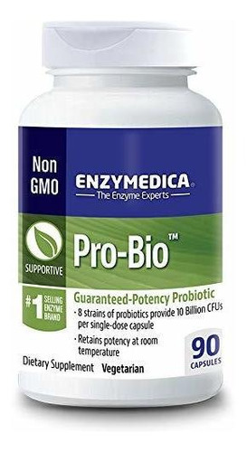 Enzymedica, Pro-bio, Probiótico Estable Para Una Digestión S